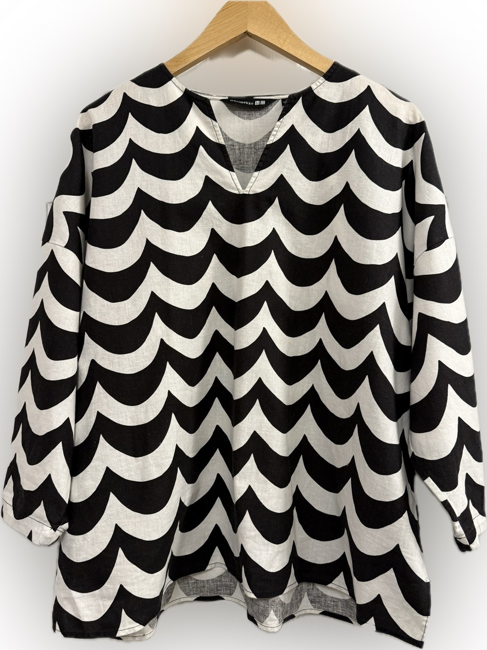 MARIMEKKO X UNIQLO Linen/Cotton Blouse
